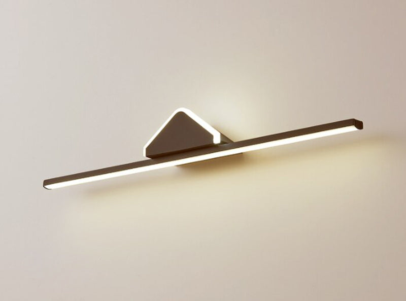 Ellie LED Linear Wall Lamp Triangle Black