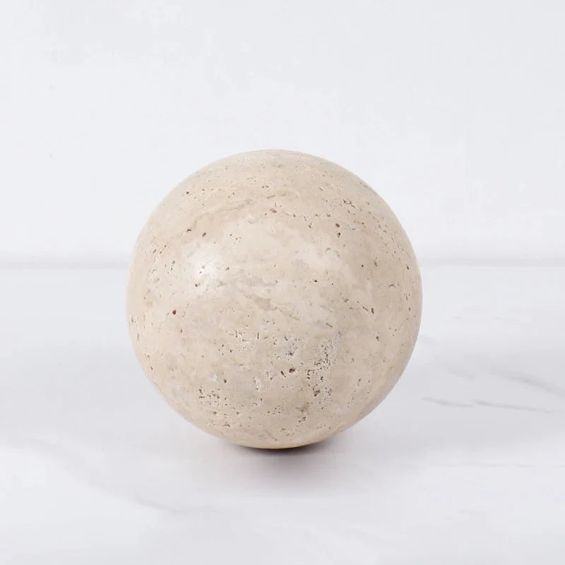 Elysian Minimalist Stone Sculptures Large Ball