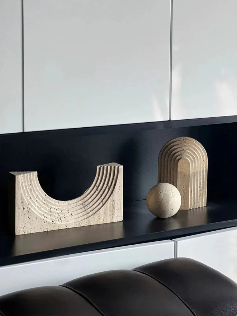 Elysian Minimalist Stone Sculptures