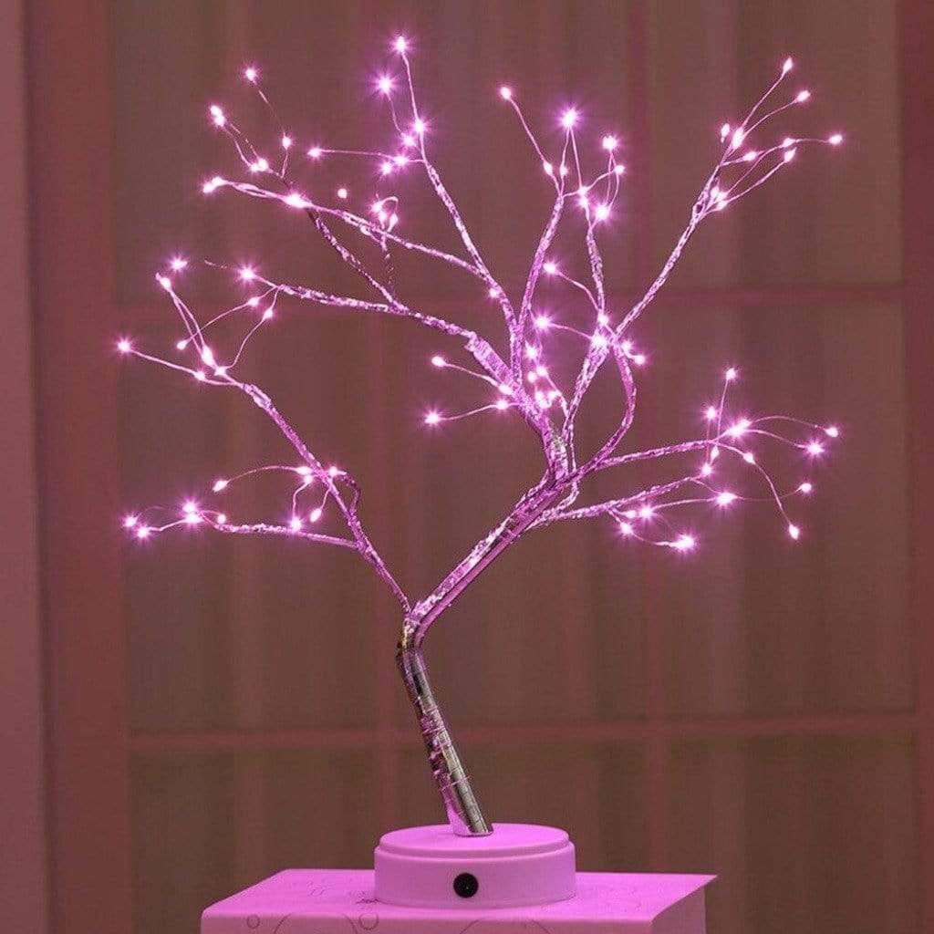 Light Tree of Spirit LED Table Lamp Pink Sparkle - 108 Pink LEDs