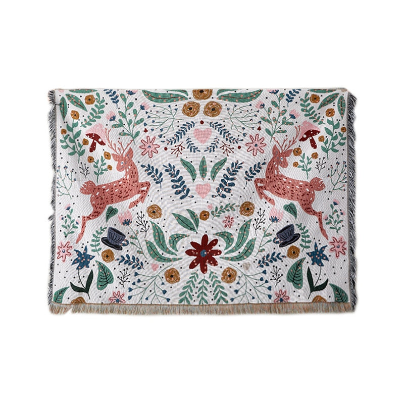 Enchanted Forest Throw Blanket