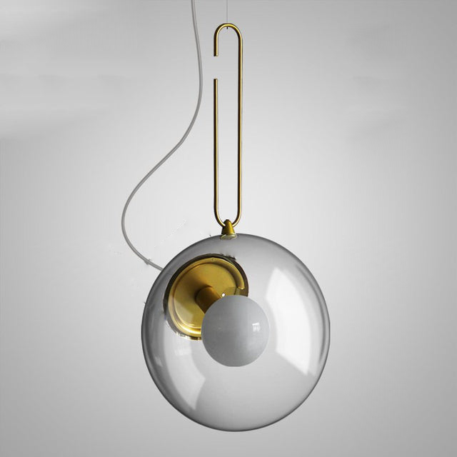 Epcot Industrial LED Glass Pendant Light Big