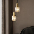 Etched Glass Luxury LED Pendant Light
