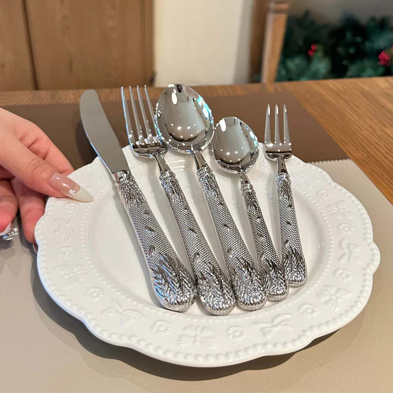 Valemont Baroque Silverware Set