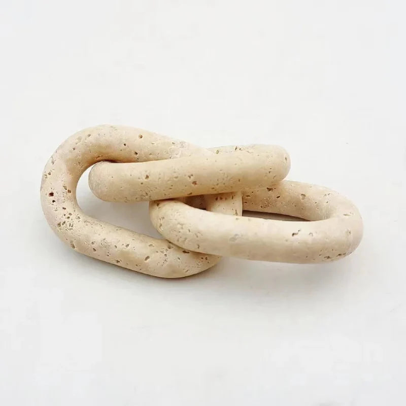 Ethereal Handcrafted Stone Chain Links