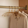 Extra Wide Sleek Aluminum Clothes Hanger | 6pcs Set