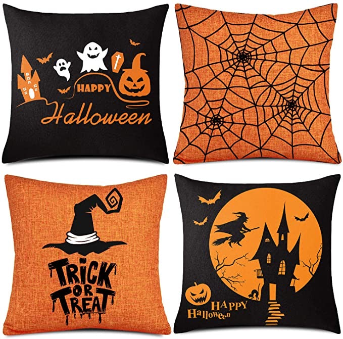 Fright Fest Cushion Covers 4 Pack Bundle (Save More)