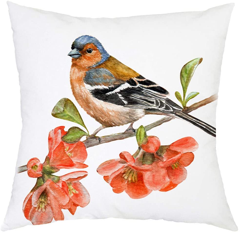 Feathered Friends Cushion Covers Birdie