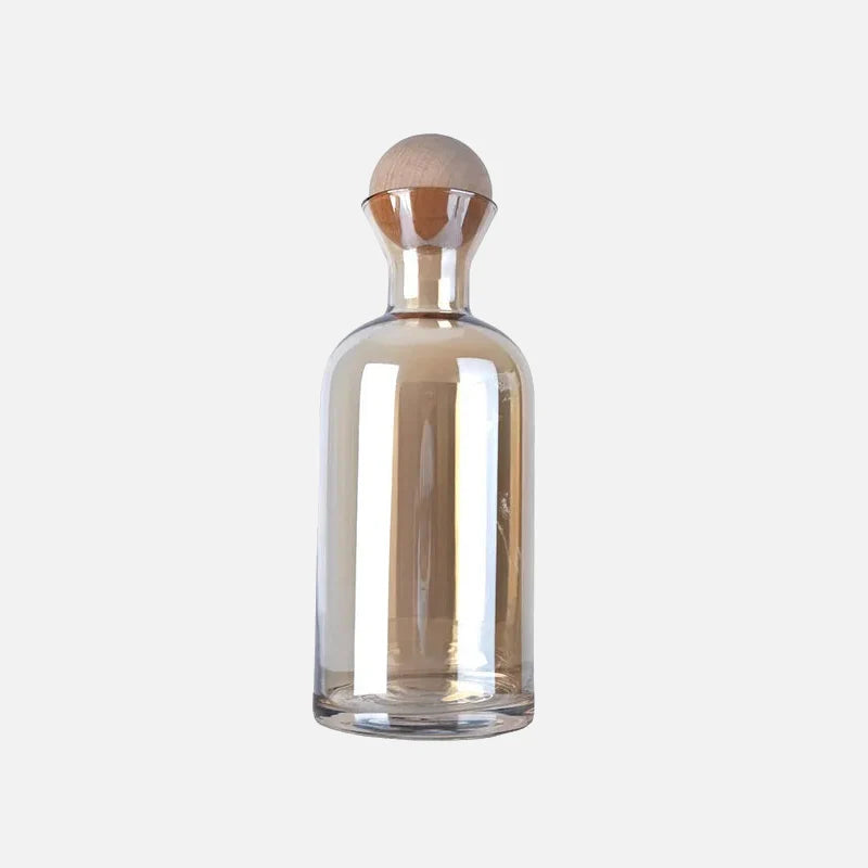 Fine Crystal Drinkware Carafe Amber