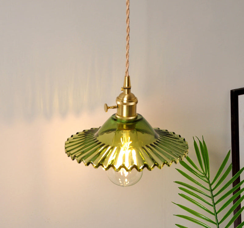 Fiona Vintage Glass LED Wall Sconces