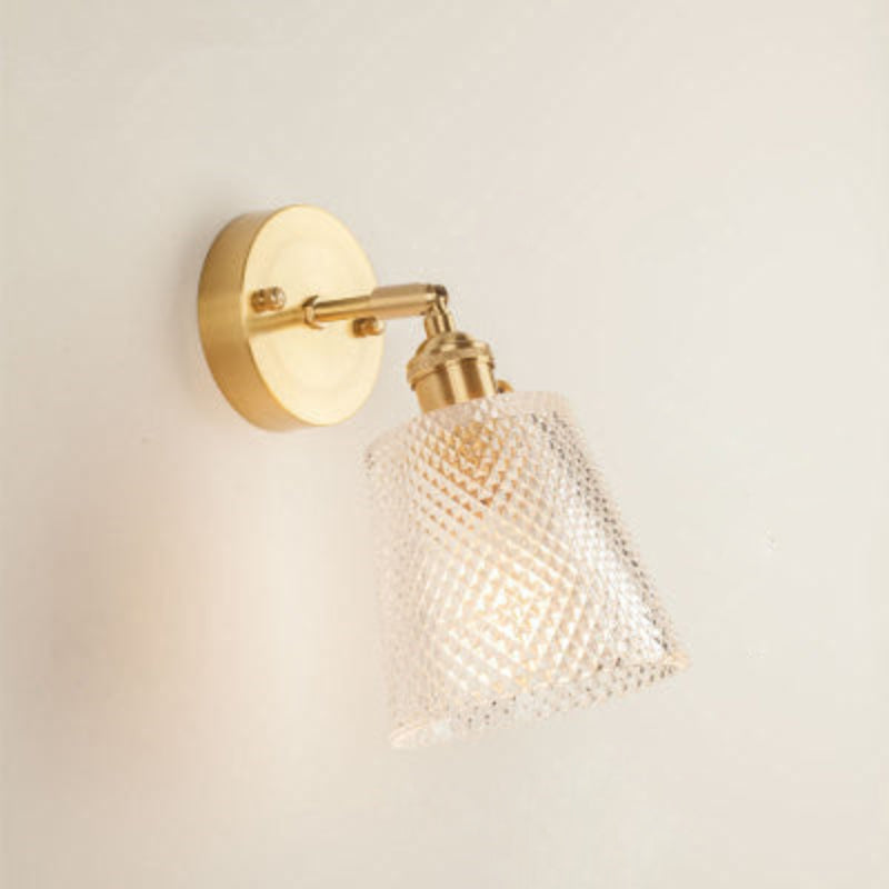 Fiona Vintage Glass LED Wall Sconces Wall Lamp Clear