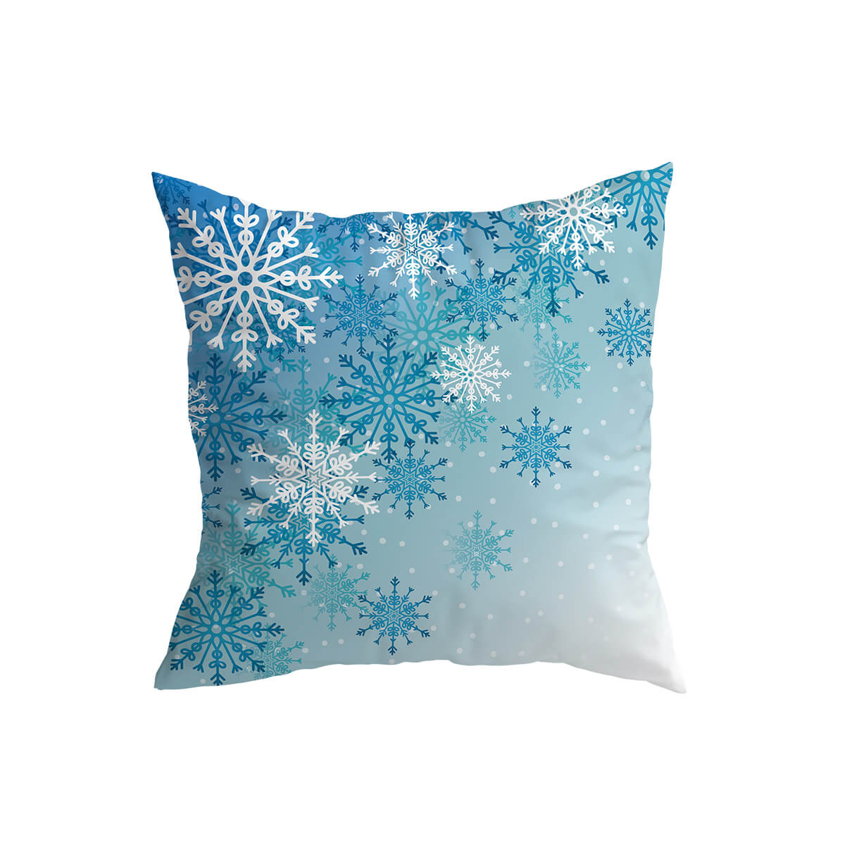 Winter Snowflakes Cushion Covers Flakes