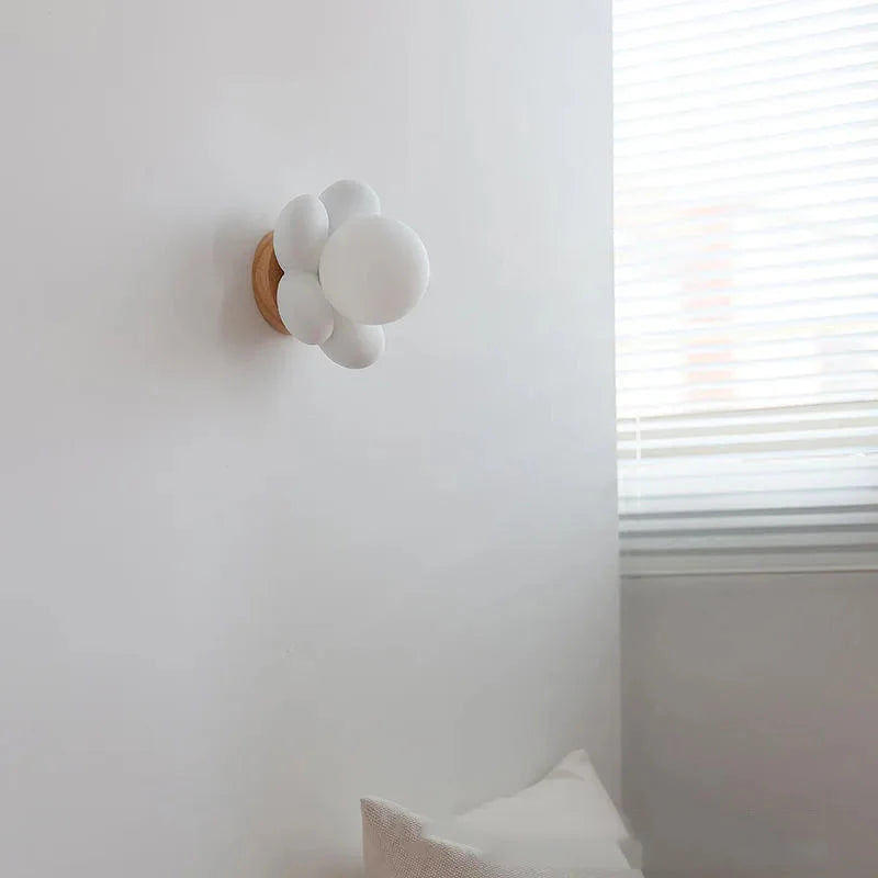 Flower Globe LED Wall Light