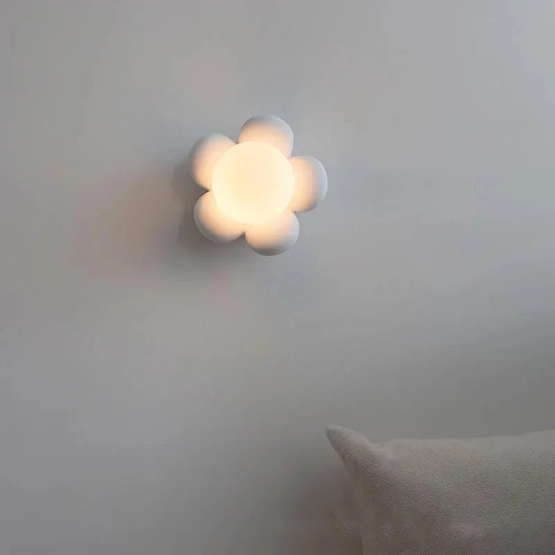Flower Globe LED Wall Light