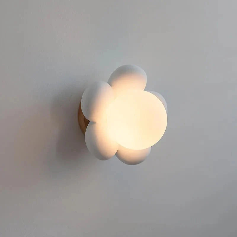 Flower Globe LED Wall Light