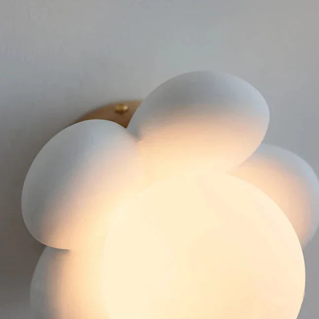 Flower Globe LED Wall Light