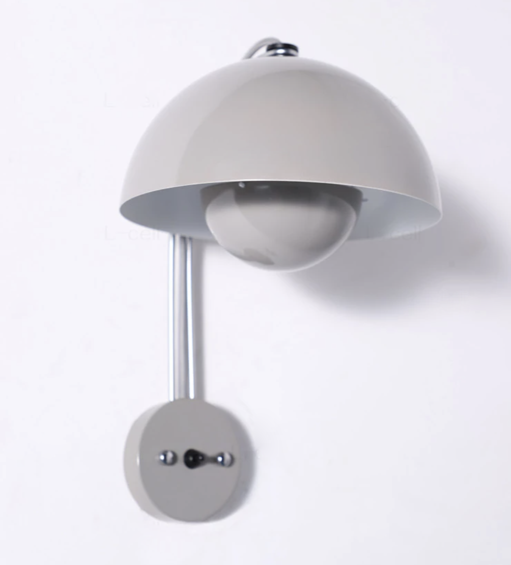 Flowerpot Metal LED Wall Lamp