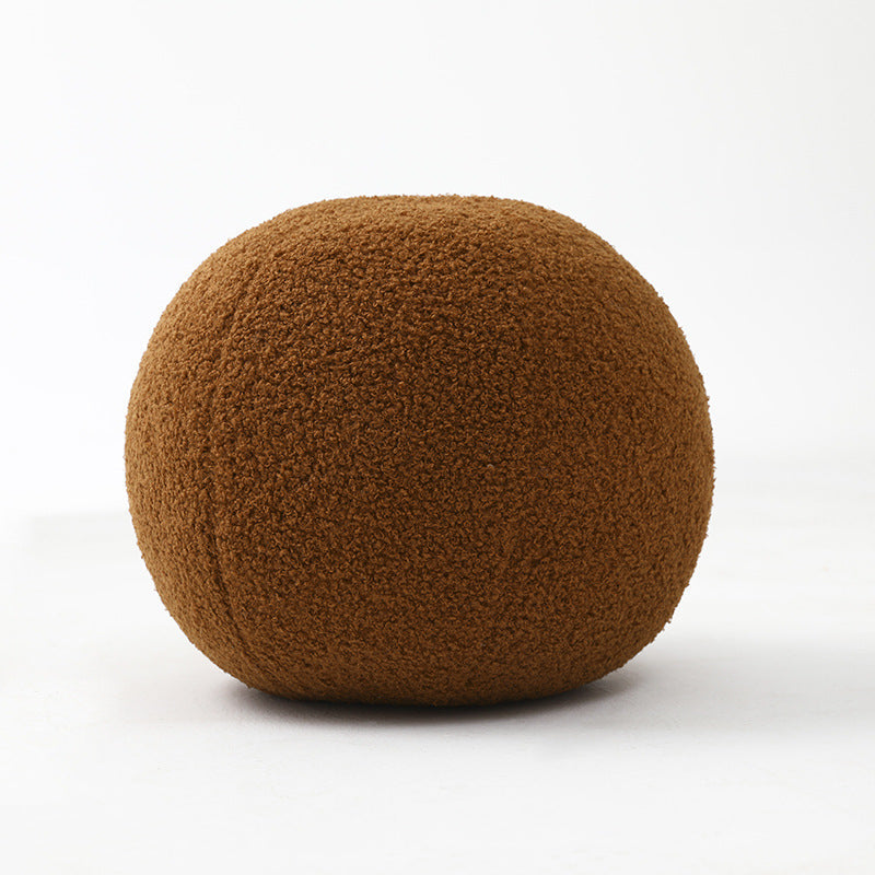 Fly Ball Fleece Cushions Brown