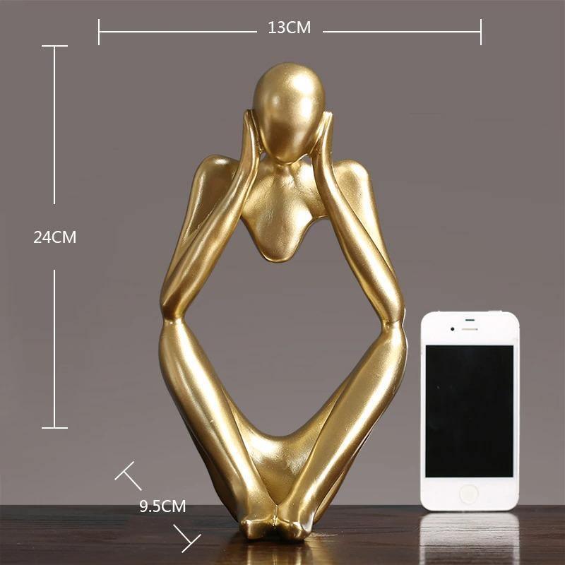 Mindful Abstract Statue