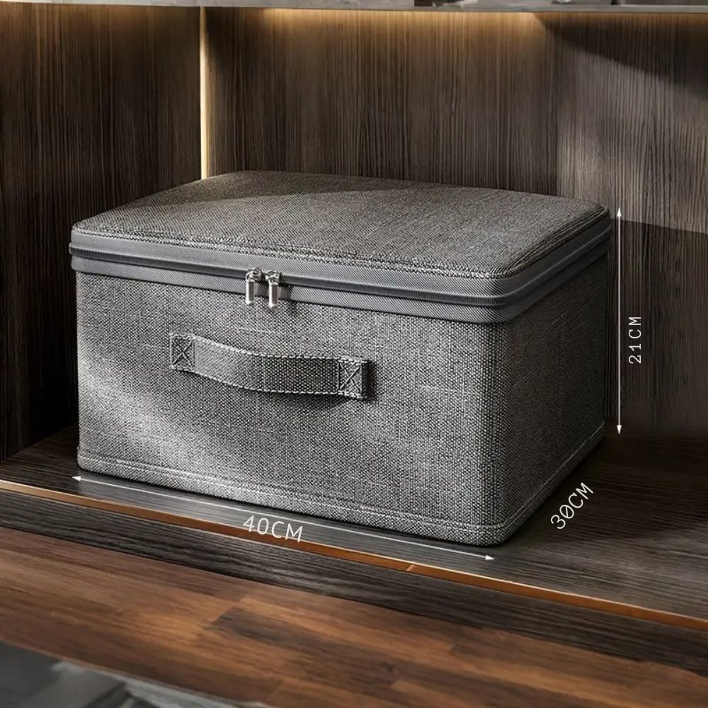 Fold Ease Fabric Storage Box 16"x12"x8"