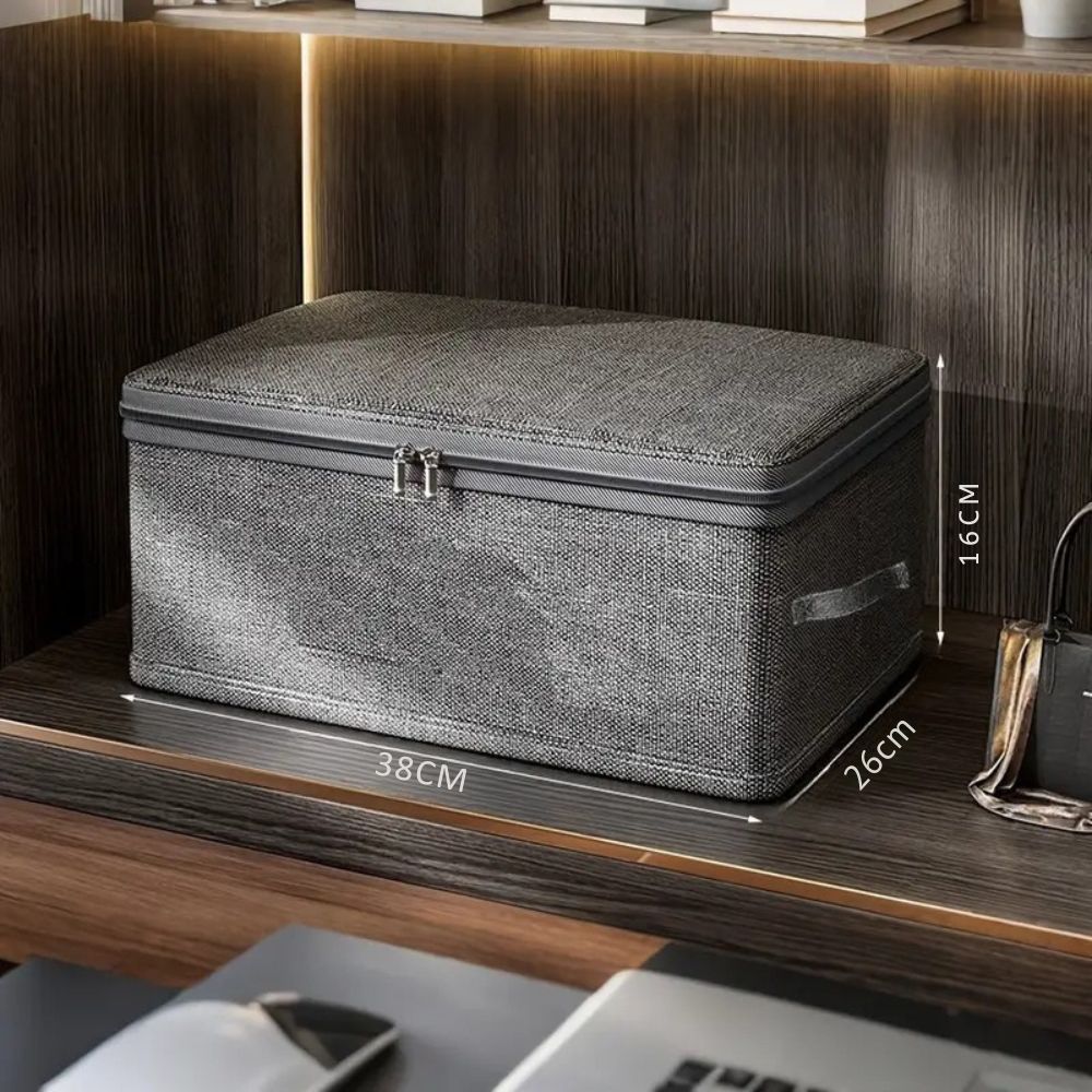 Fold Ease Fabric Storage Box 15"x10"x6"