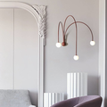 Fountain of Light Metal Wall Lamp
