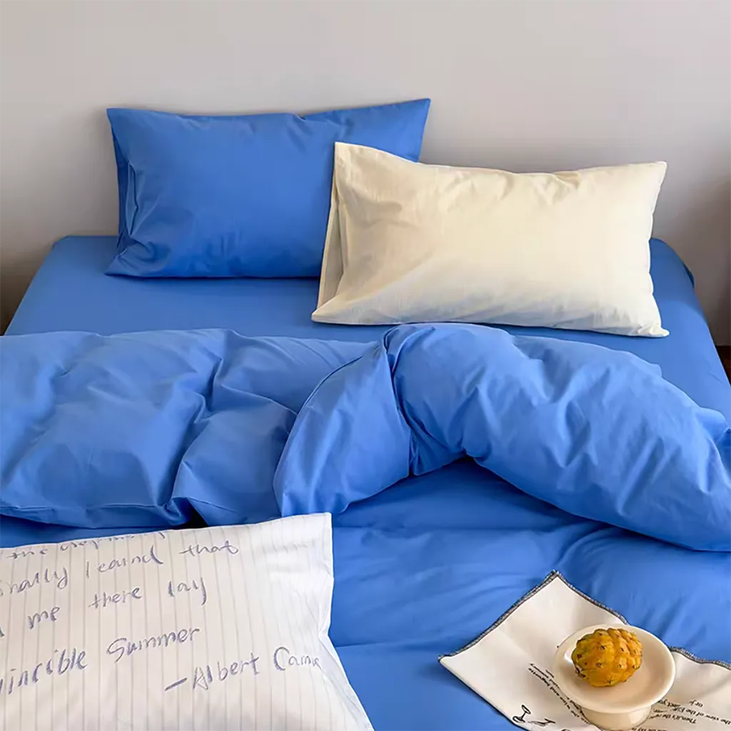 French Blue Duvet Cover