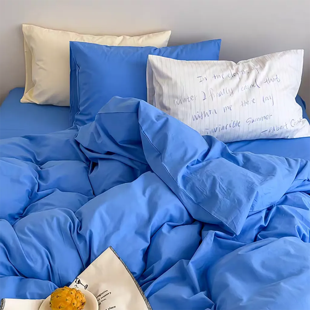 French Blue Duvet Cover