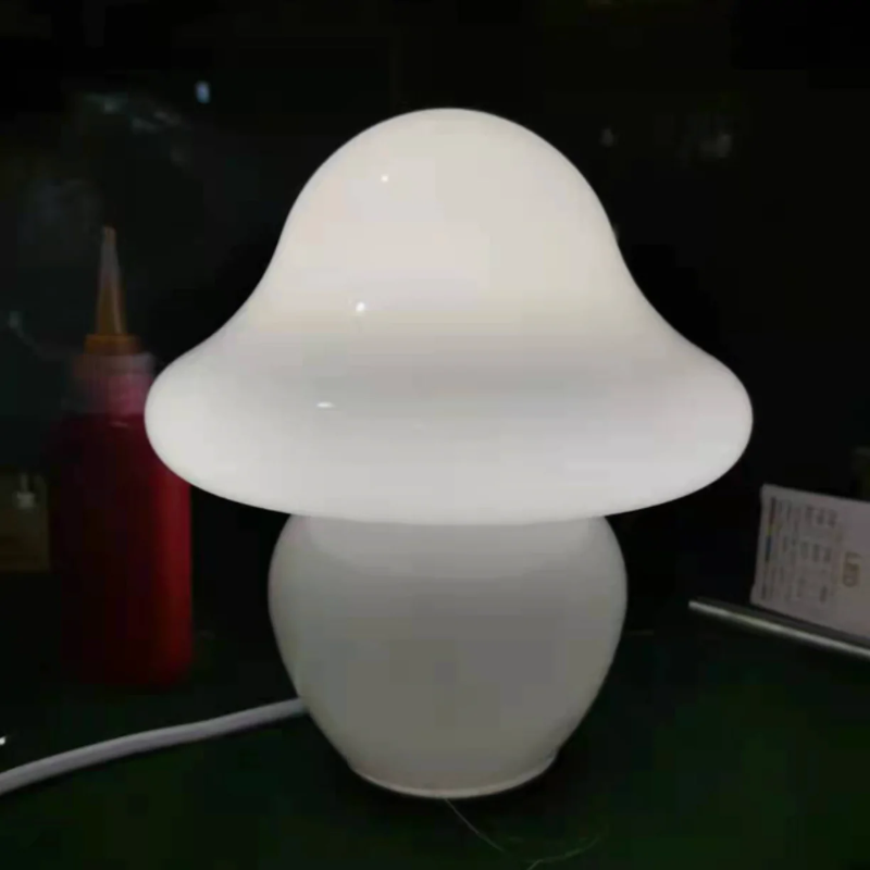 Gala Mushroom Glass LED Table Lamp