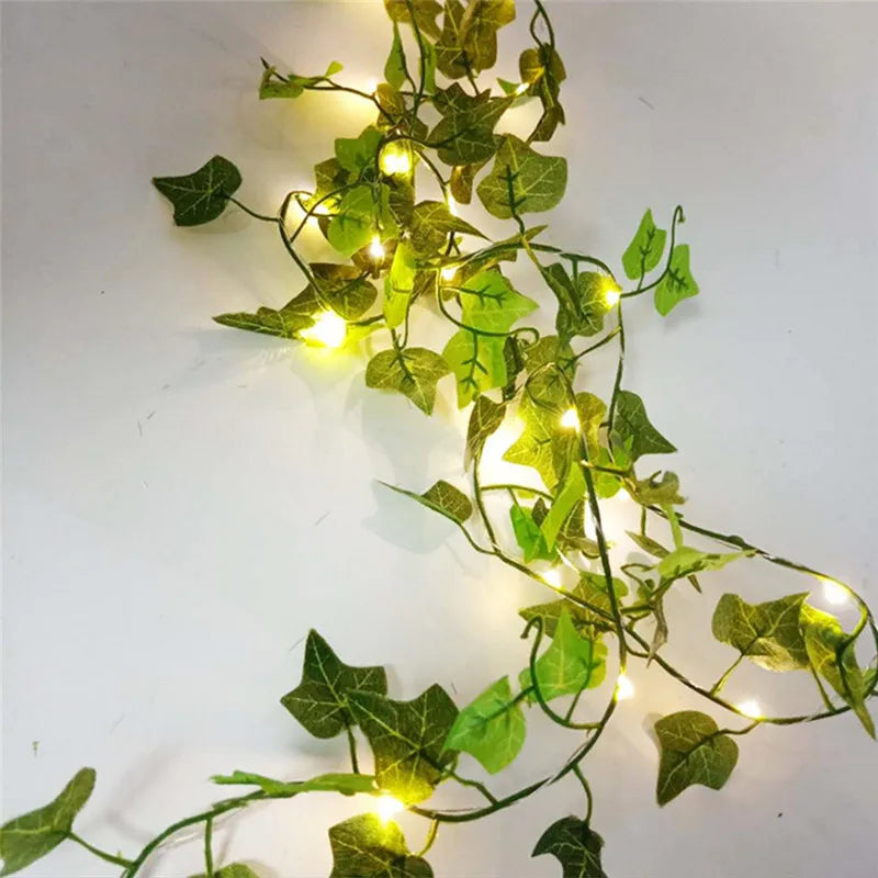 Garden Vine LED String Lights Two color Ivy Vines