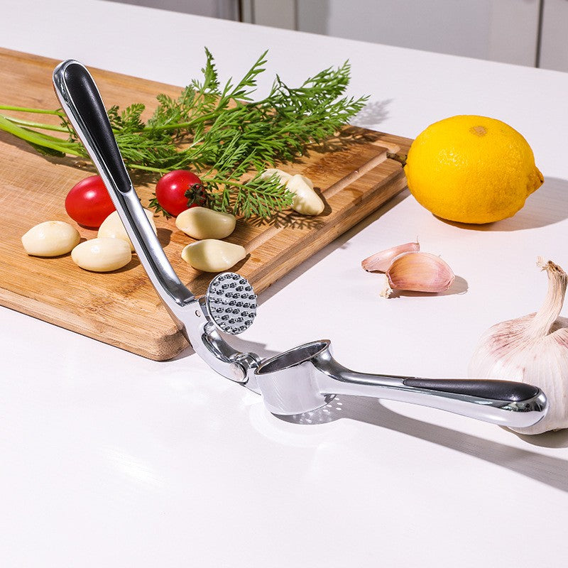 Stainless Steel Garlic Press Crusher