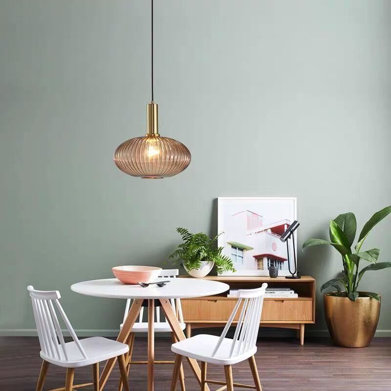 Gema Ripple Glass Pendant Light