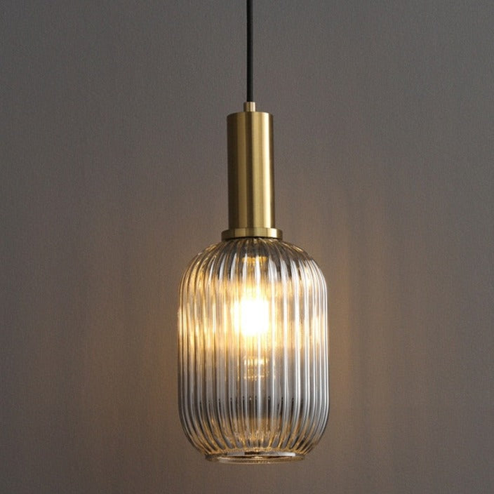 Gema Ripple Glass Pendant Light - Final Sale