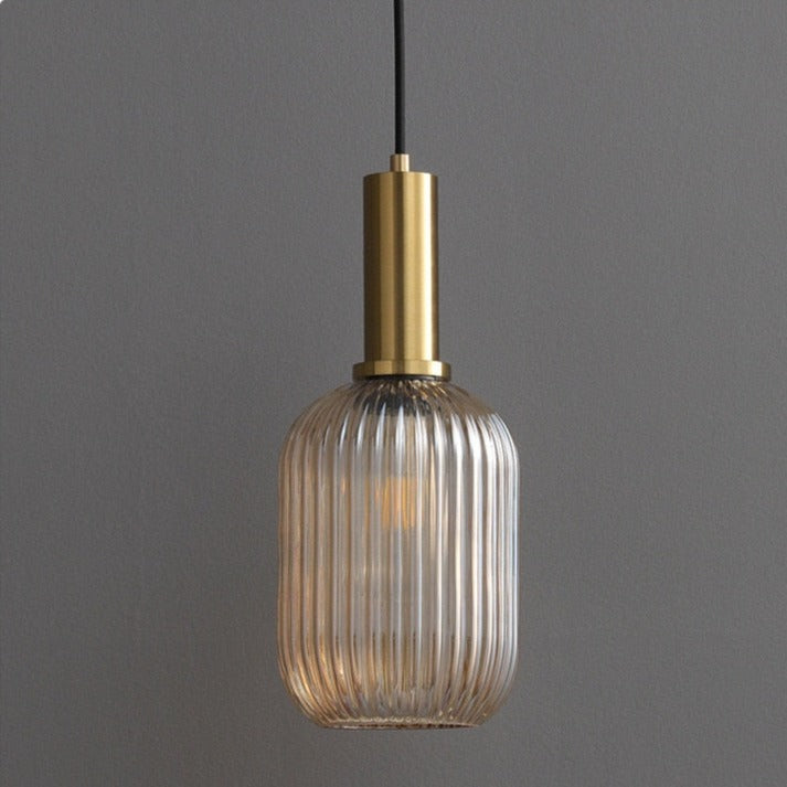 Gema Ripple Glass Pendant Light - Final Sale