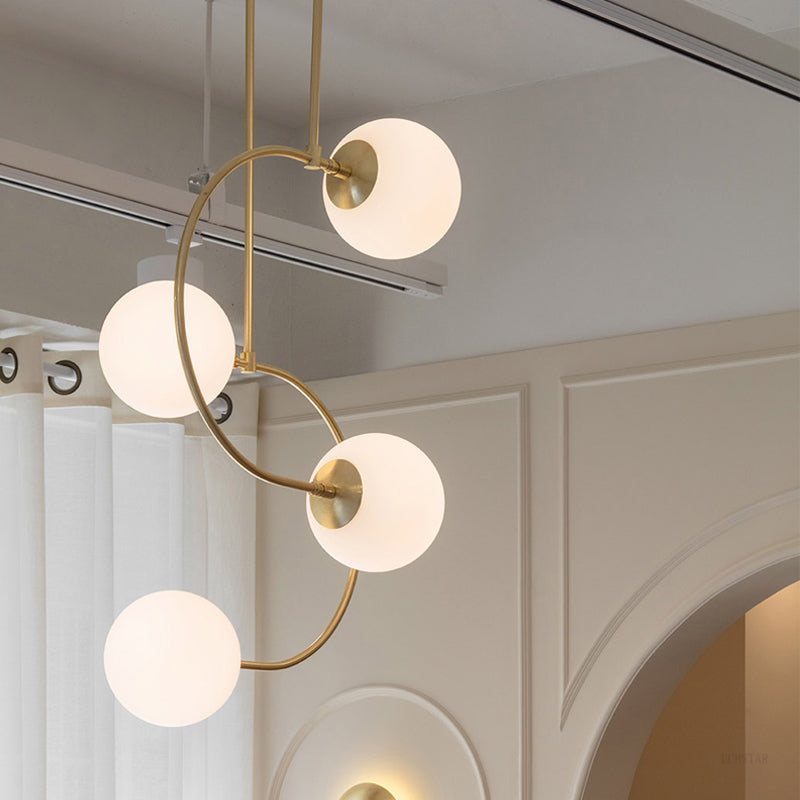 Gemini Brass Pendant Ceiling light