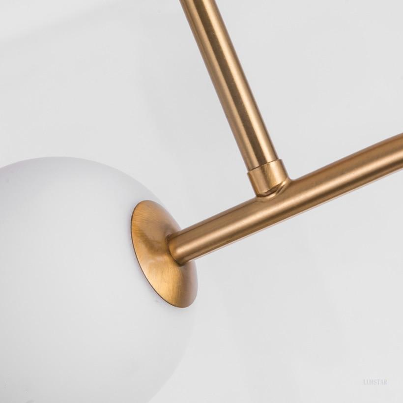 Gemini Brass Pendant Ceiling light
