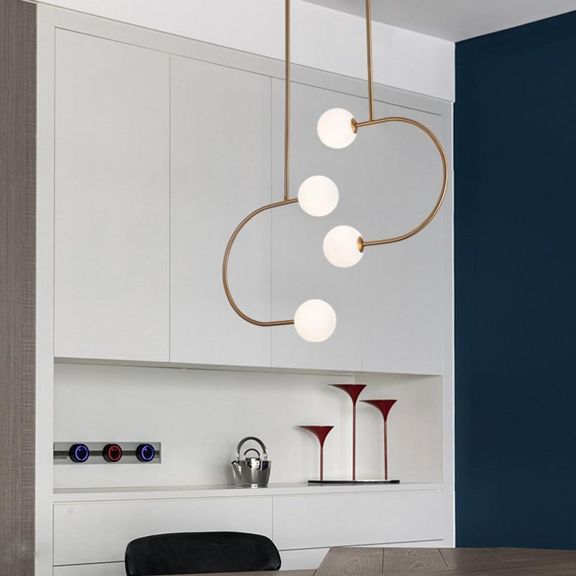Gemini Brass Pendant Ceiling light