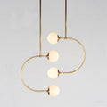 Gemini Brass Pendant Ceiling light
