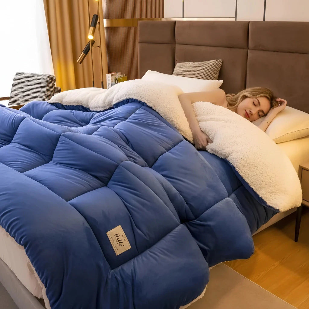 Thickened Luxury Weighted Winter Blanket - Limited Time Offer