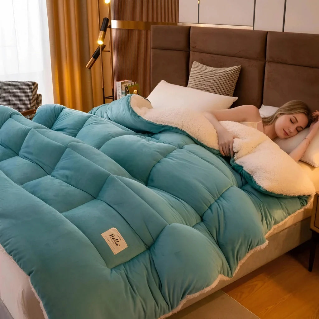 Thickened Luxury Weighted Winter Blanket - Limited Time Offer