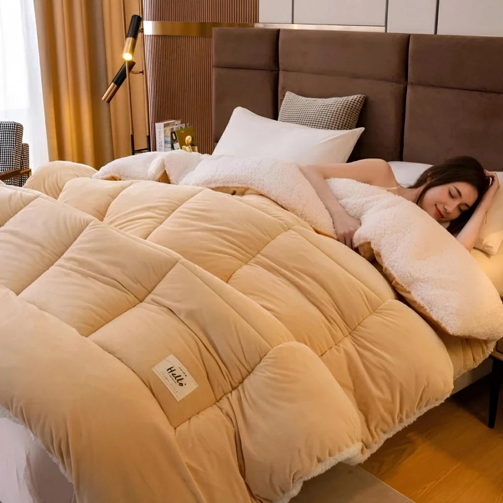 Thickened Luxury Weighted Winter Blanket - Limited Time Offer
