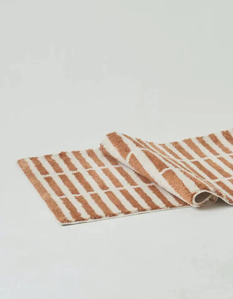 Geo Runner Tufted Area Rug