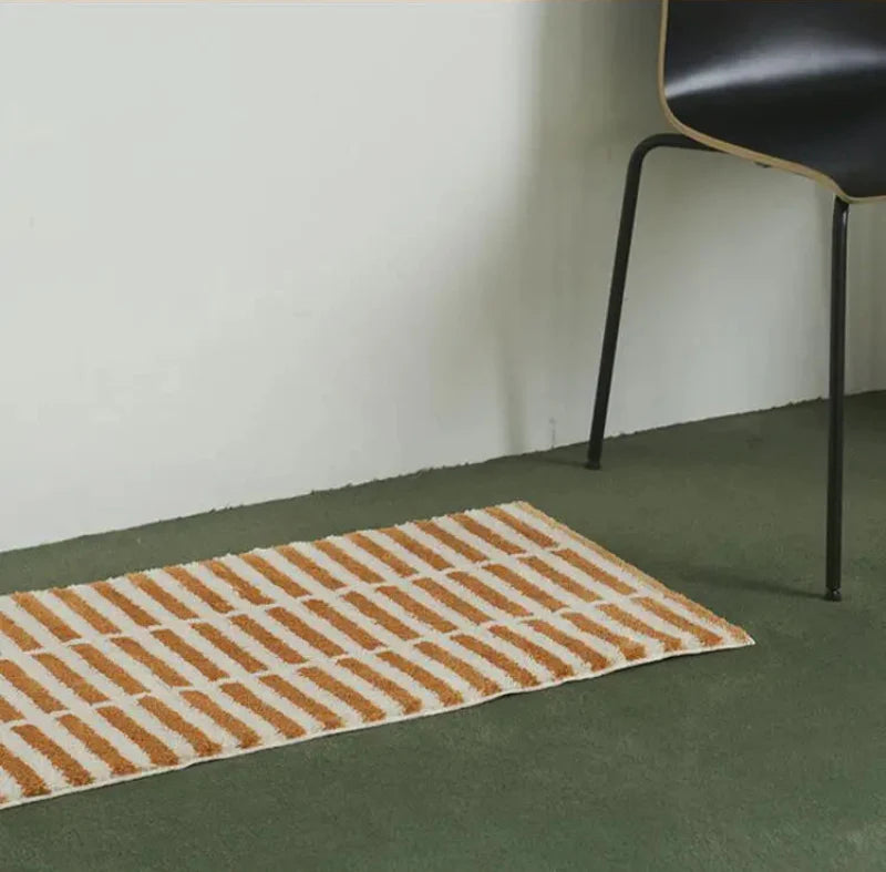 Geo Runner Tufted Area Rug