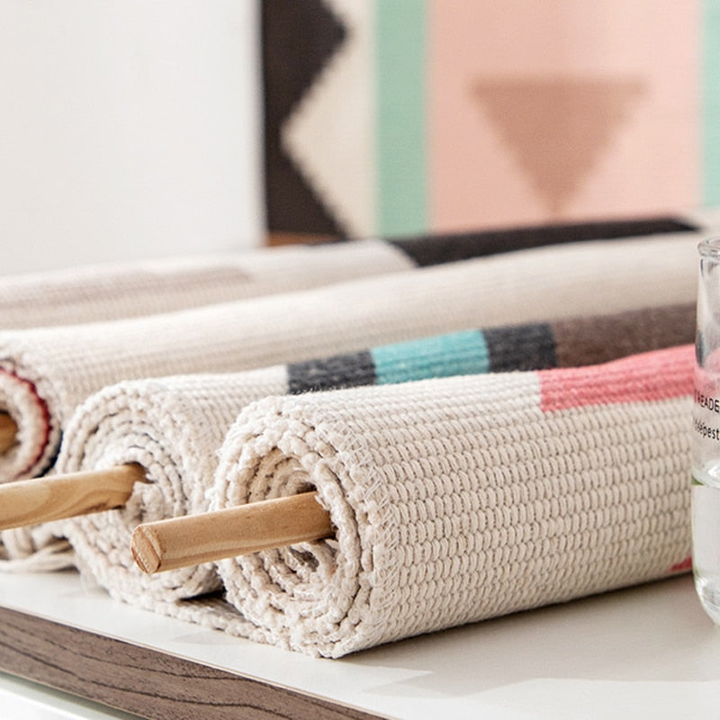 Geometric Hanging Tapestry