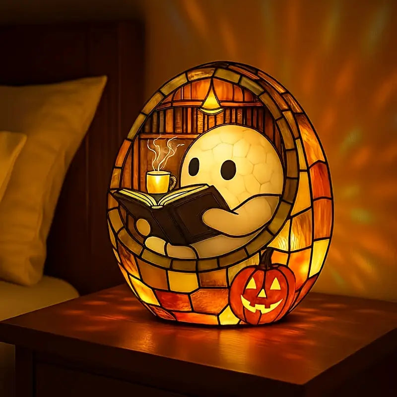 BooLight™ - Cozy Ghost Lamp Ghostly Book Nook