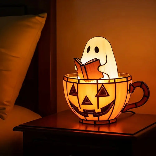 BooLight™ - Cozy Ghost Lamp Pumpkin Tales