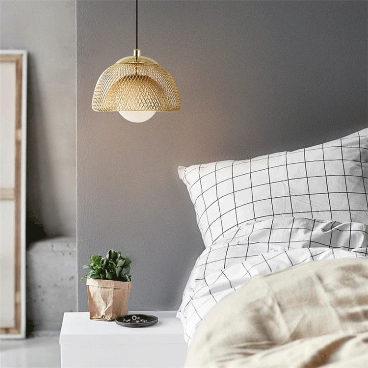 Gill Net Cocoon LED Pendant Light