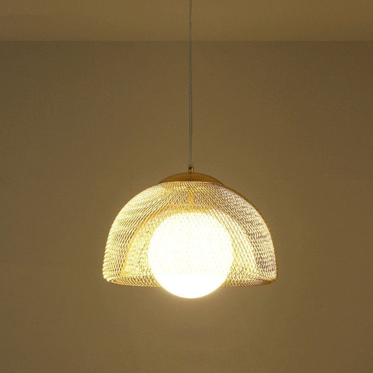 Gill Net Cocoon LED Pendant Light