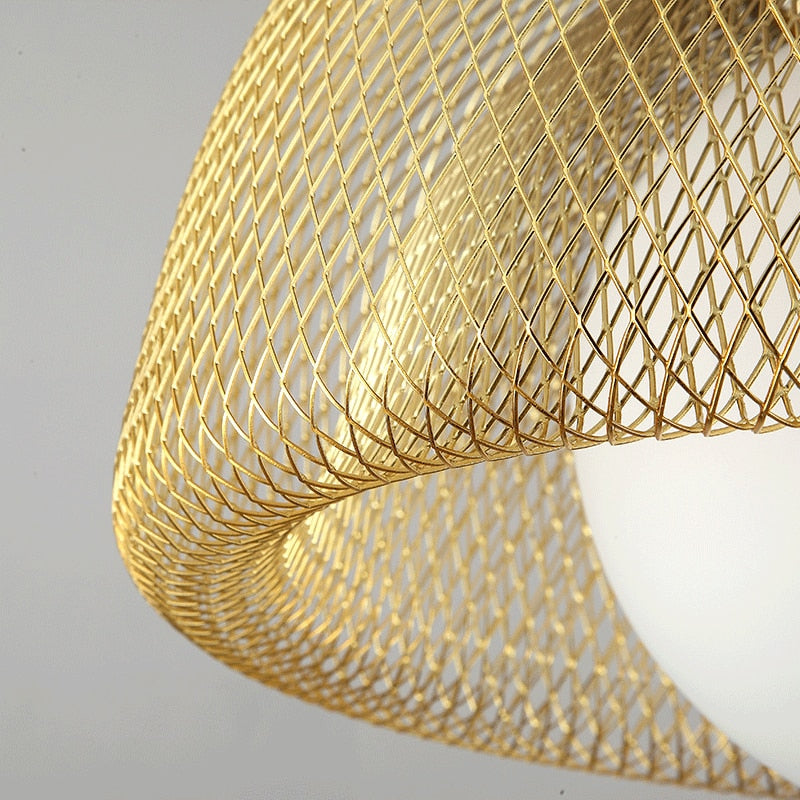 Gill Net Cocoon LED Pendant Light