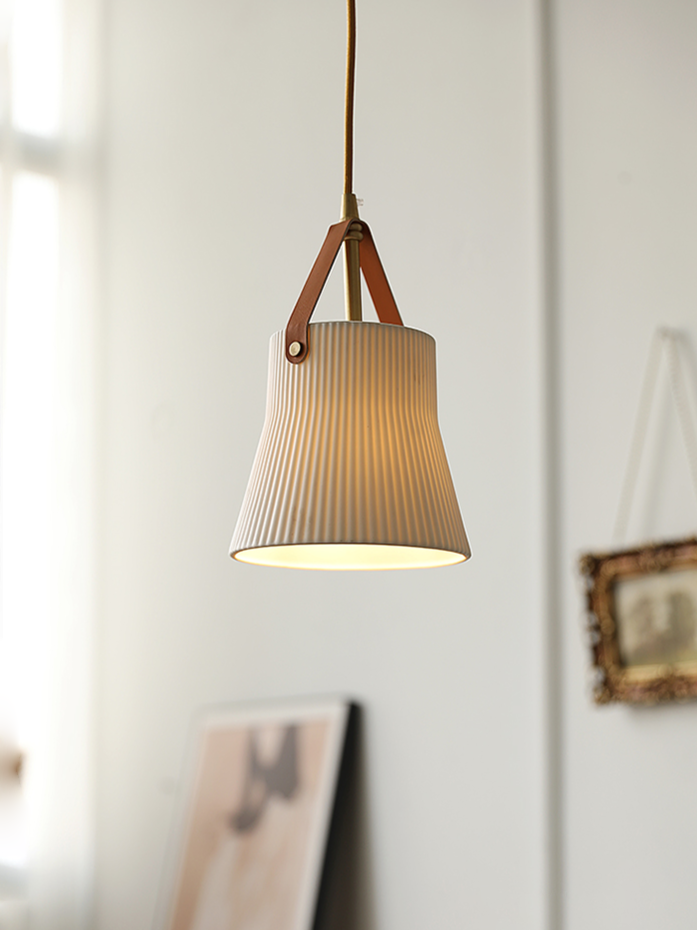 Gina Ridged Ceramic Pendant Lights